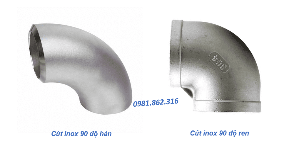 Cút inox 90 độ 6